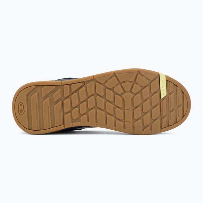 Dviračių platforminiai batai Crankbrothers Stamp Boa navy grey/gum outsole 4
