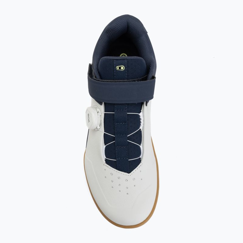 Dviračių platforminiai batai Crankbrothers Stamp Boa navy grey/gum outsole 5