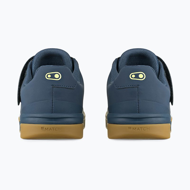 Dviračių platforminiai batai Crankbrothers Stamp Boa navy grey/gum outsole 11