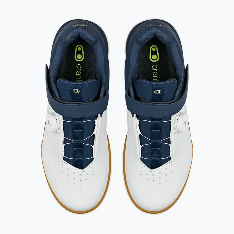 Dviračių platforminiai batai Crankbrothers Stamp Boa navy grey/gum outsole 13
