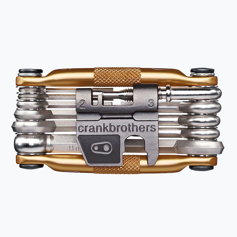 Dviračio raktas Crankbrothers Multitool 17 gold