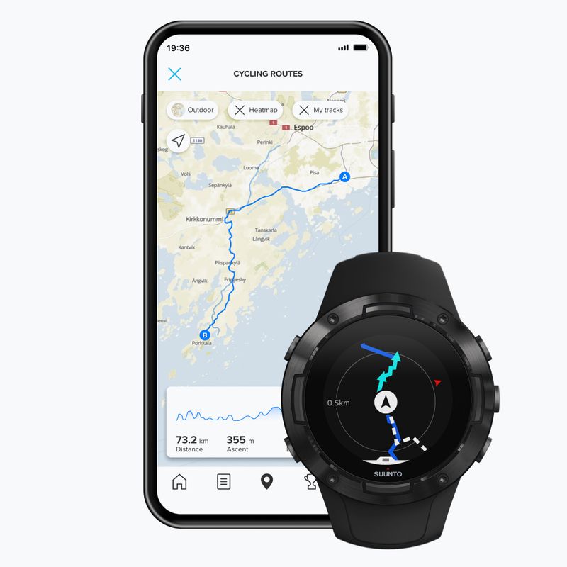 Suunto 5 G1 black SS050299000 laikrodis 5
