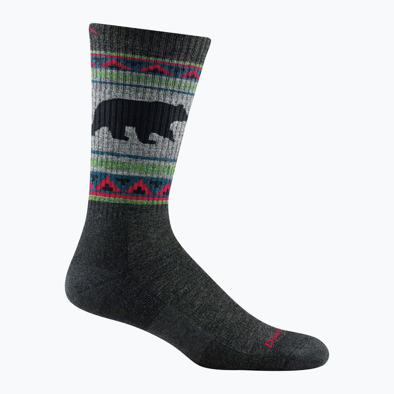 Vyriškos kojinės Darn Tough VanGrizzle Boot Sock Cushion charcoal