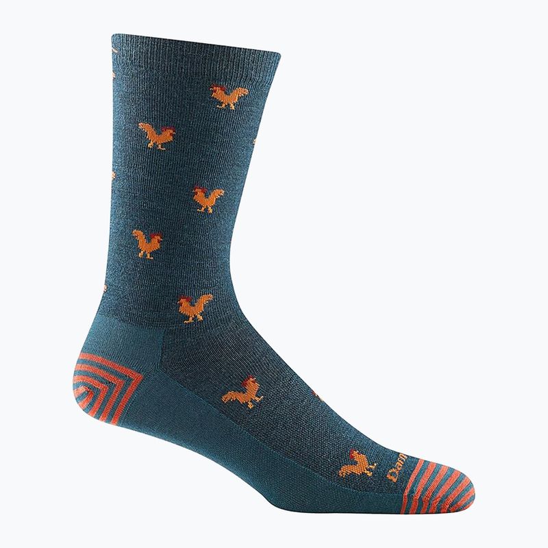Vyriškos kojinės Darn Tough Strut Crew dark teal 4