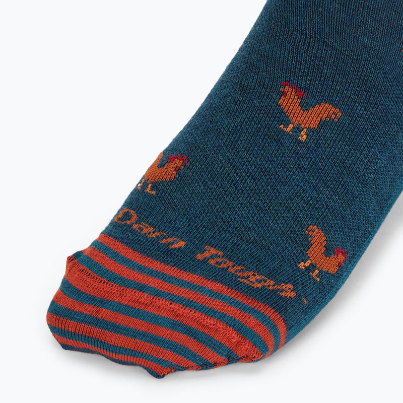 Vyriškos kojinės Darn Tough Strut Crew dark teal 3