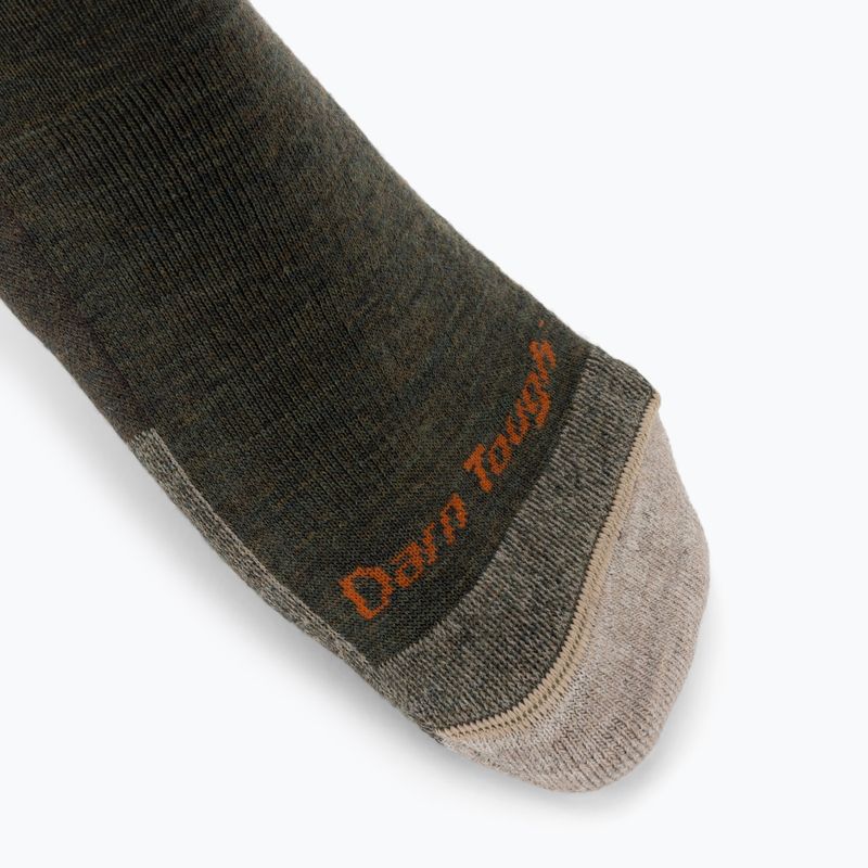 Vyriškos kojinės Darn Tough Hiker Micro Crew olive 3