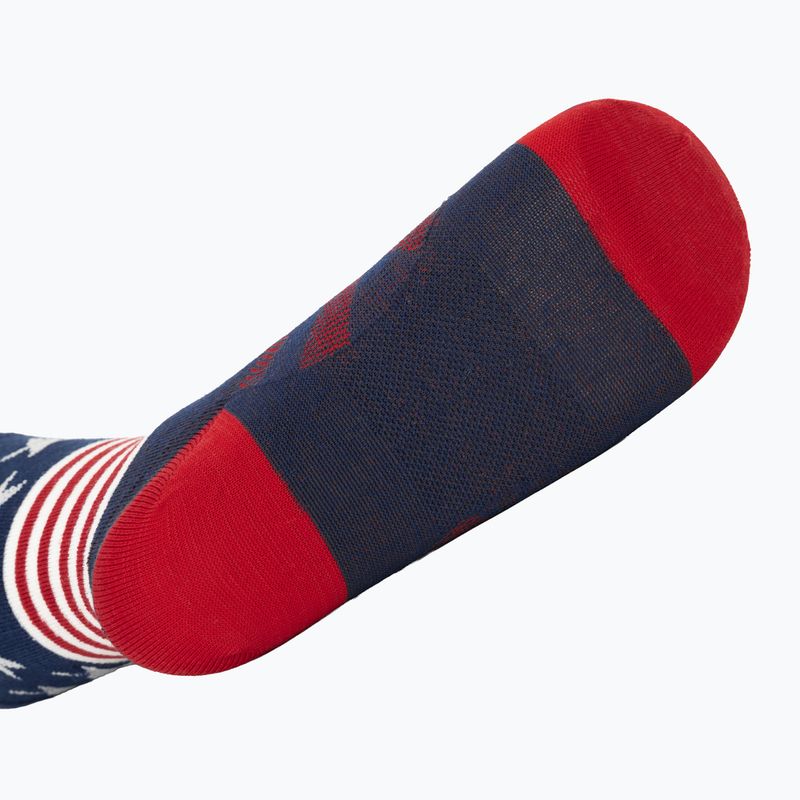Vaikiškos slidinėjimo kojinės Darn Tough Captain Stripes Jr. stars and stripes 4