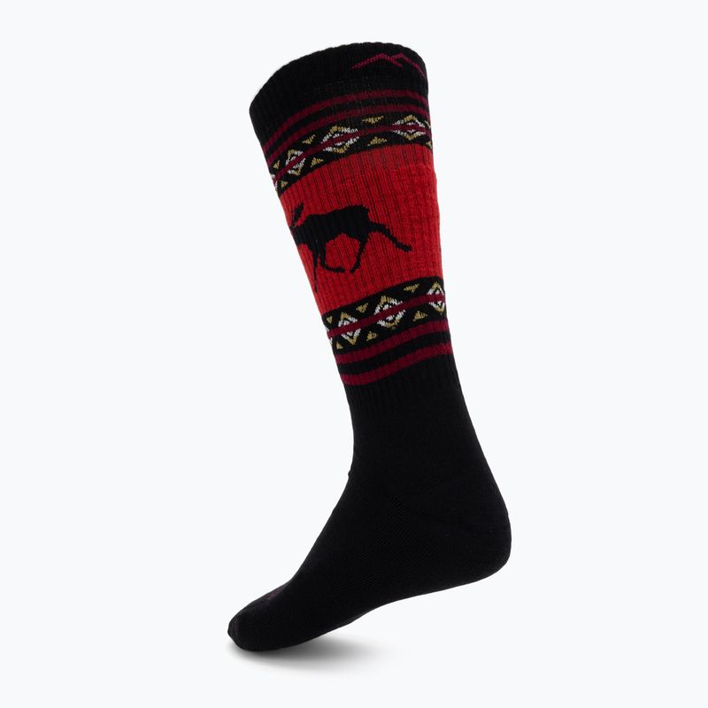 Vyriškos kojinės Darn Tough VanGrizzle Boot Sock Cushion moose black 2