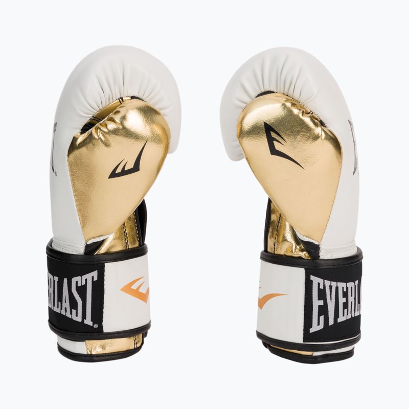 Everlast Powerlock Pu vyriškos bokso pirštinės baltos 2200 4