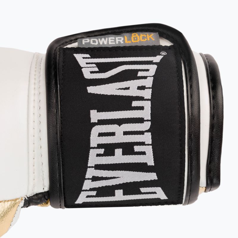 Everlast Powerlock Pu vyriškos bokso pirštinės baltos 2200 5