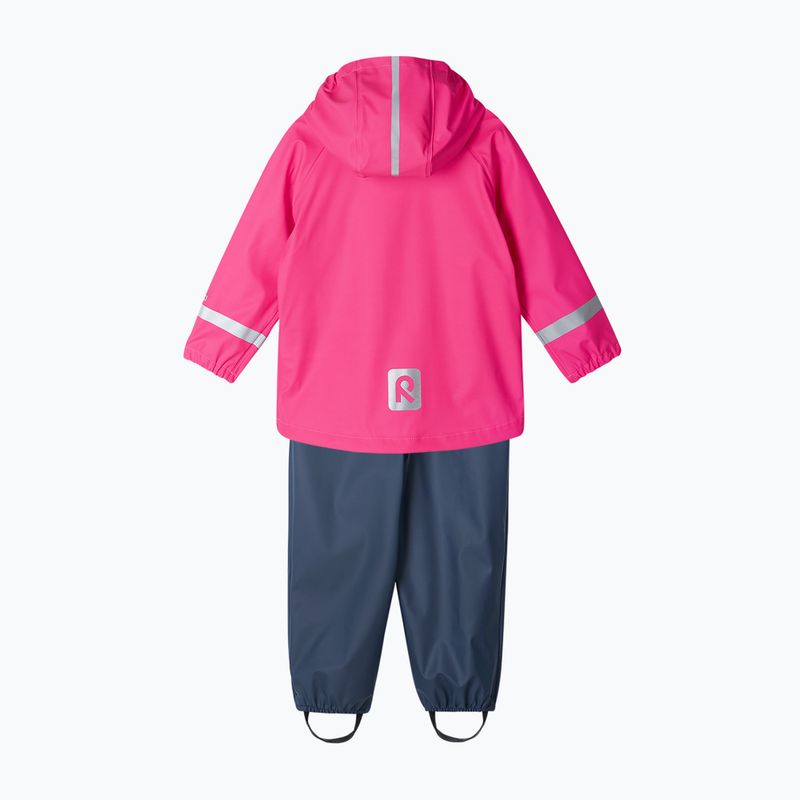 Vaikiškas komplektas nuo lietaus Reima Tihku candy pink 2