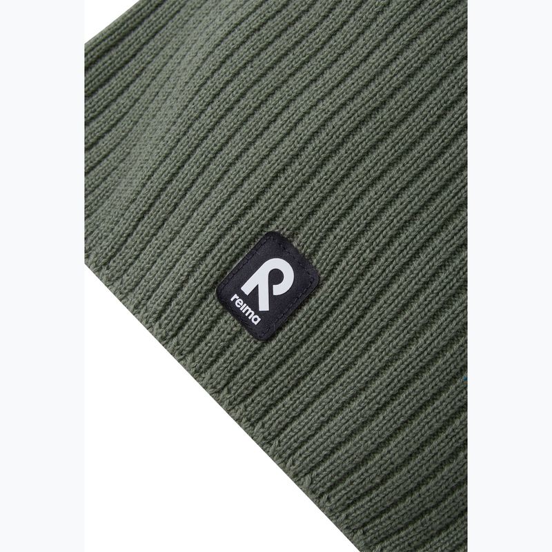 Vaikiška žieminė kepurė Reima Koillinen greyish green 3