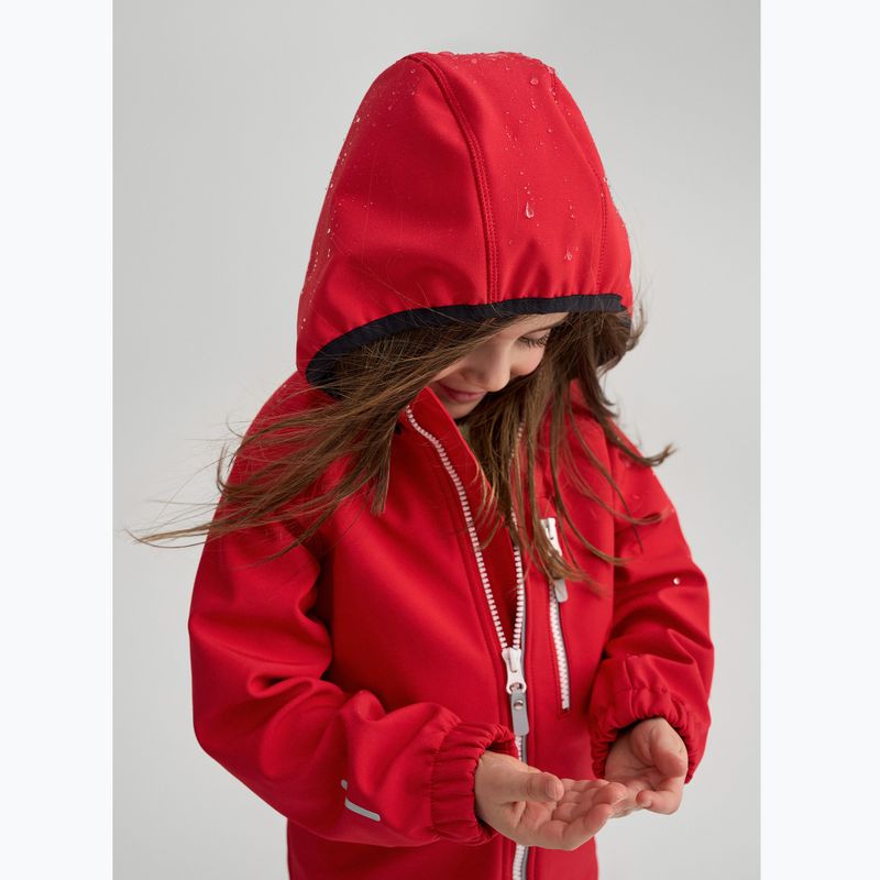 Vaikiška softshell striukė Reima Vantti tomato red 4