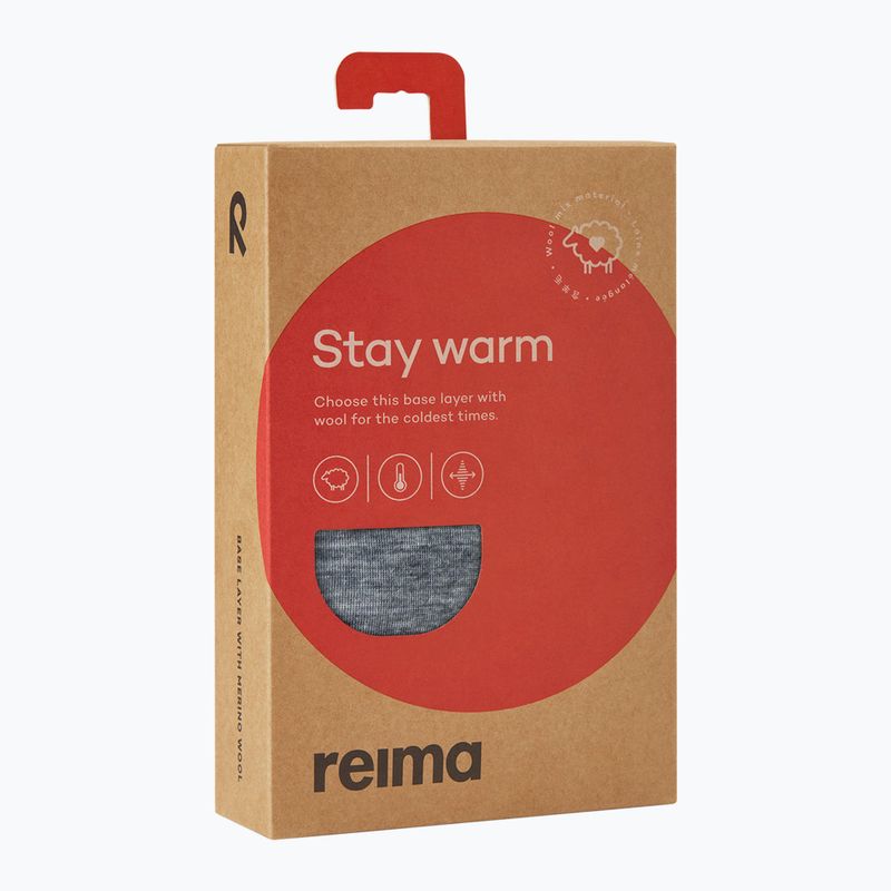 Vaikiškas termoaktyvių apatinių komplektas Reima Kinsei melange grey 9