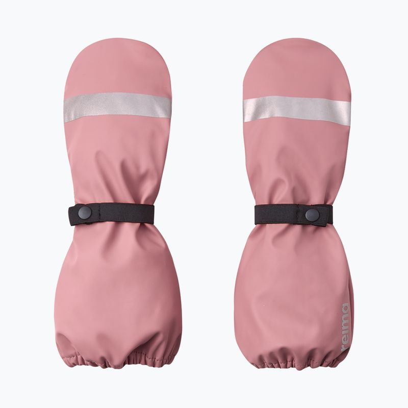 "Reima Kura" vaikiškos pirštinės nuo lietaus rose blush