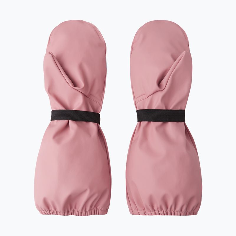 "Reima Kura" vaikiškos pirštinės nuo lietaus rose blush 2