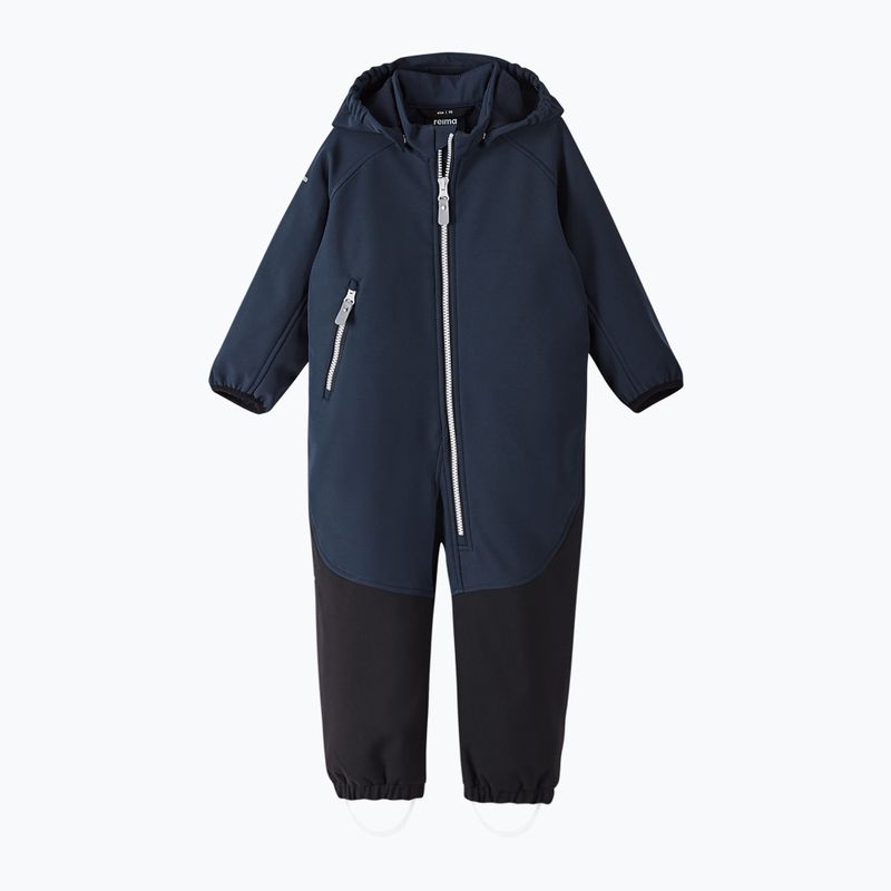 Vaikiškas softshell kombinezonas Reima Mjosa navy 3