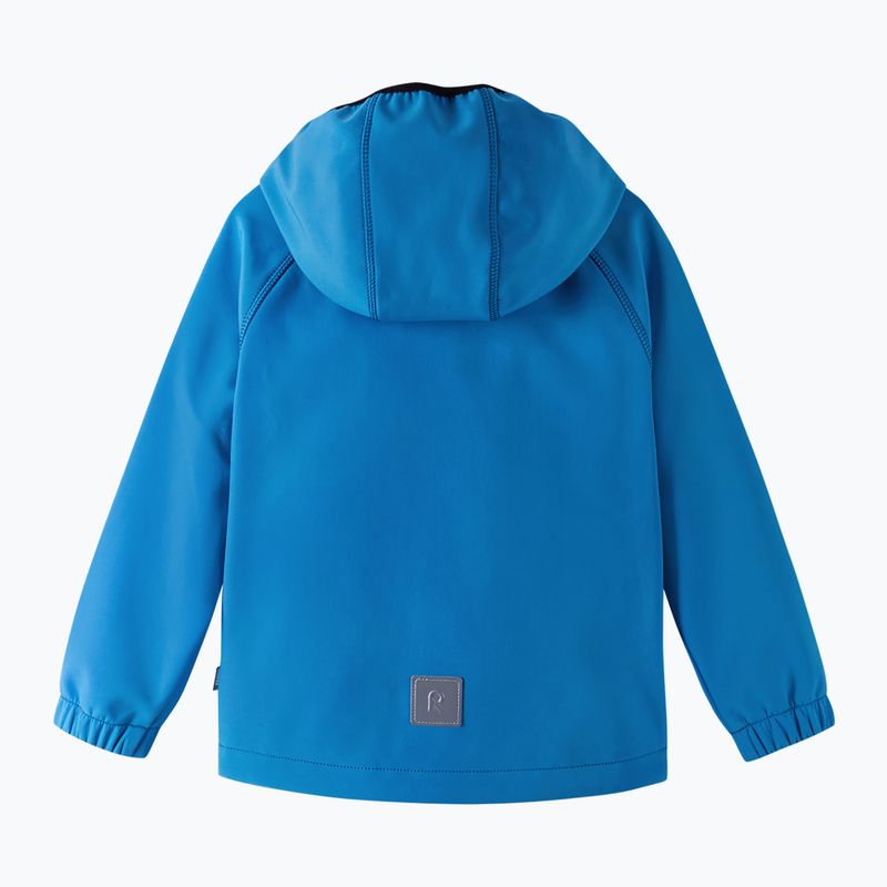 "Reima Vantti" vėsi mėlyna vaikiška softshell striukė 2