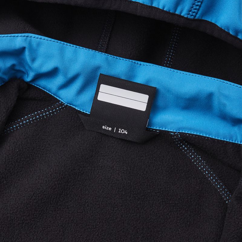 "Reima Vantti" vėsi mėlyna vaikiška softshell striukė 4