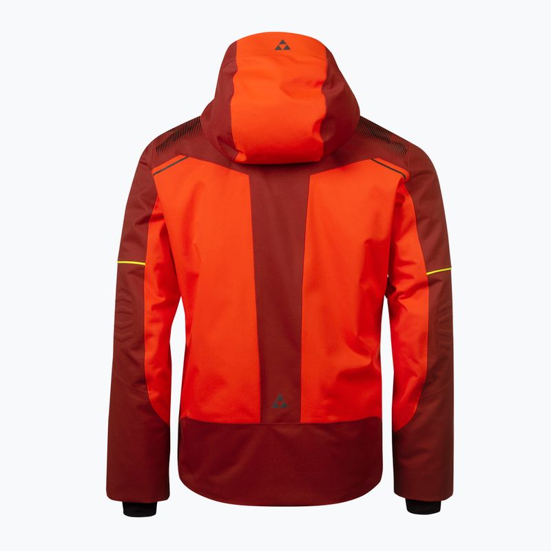 Vyriška slidinėjimo striukė Fischer RC4 tomato red 2