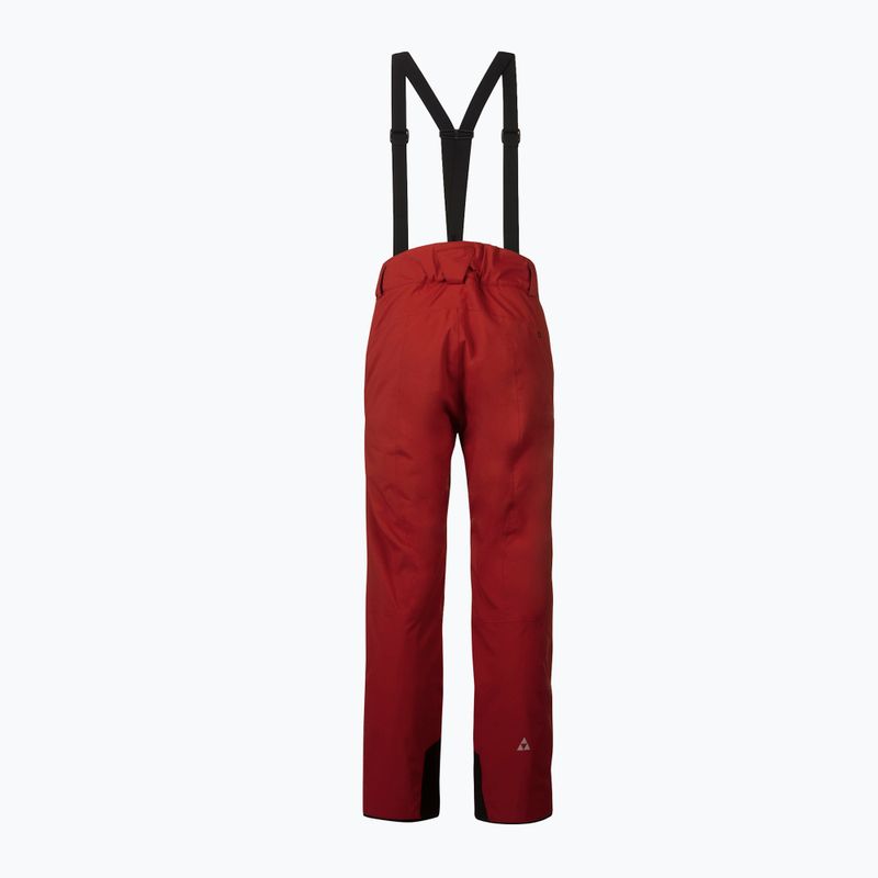 Vyriškos slidinėjimo kelnės Fischer Vancouver red chili 2