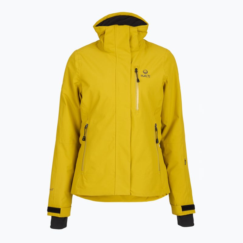 Moteriška slidinėjimo striukė Halti Radius DX golden palm 7