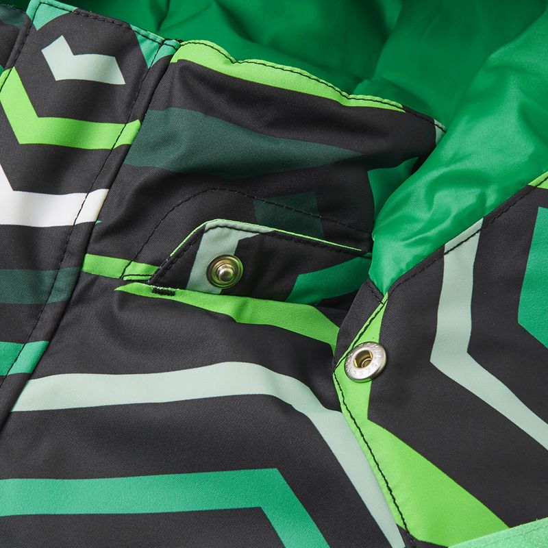 Vaikiška slidinėjimo striukė Reima Kairala black/green 7