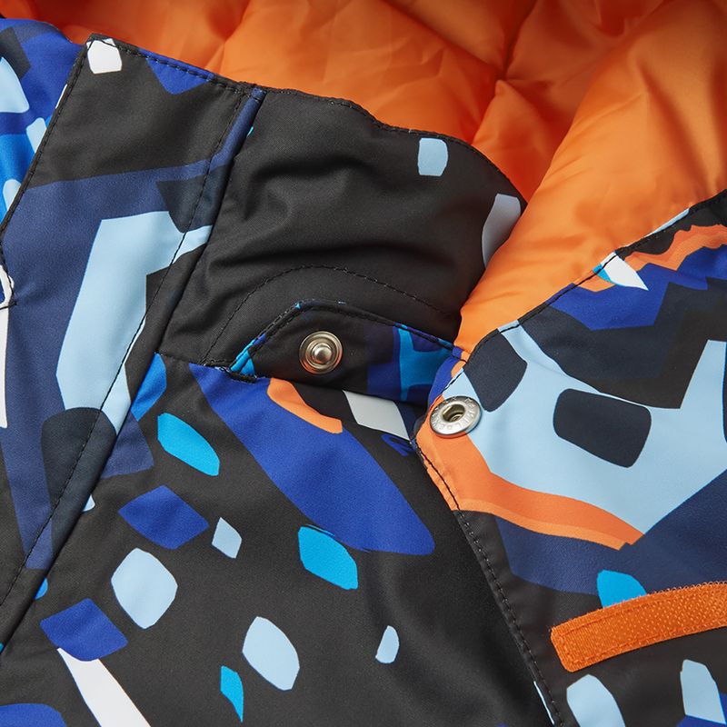 Vaikiška slidinėjimo striukė Reima Kairala black/blue 9