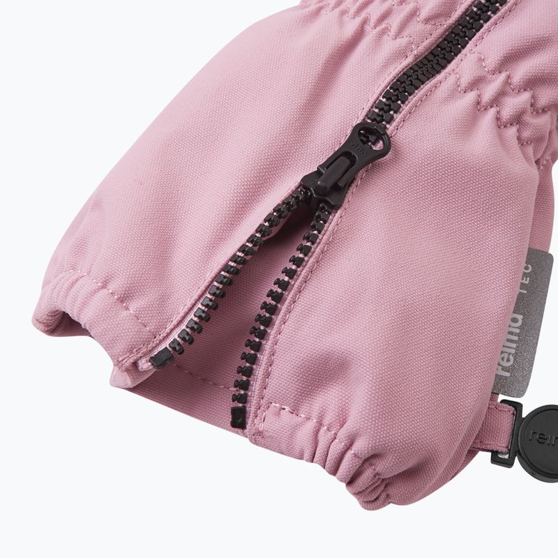 Vaikiškos slidinėjimo pirštinės Reima Tepas Mittens grey pink 8