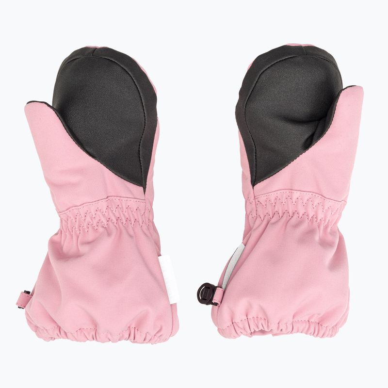 Vaikiškos slidinėjimo pirštinės Reima Tepas Mittens grey pink 2