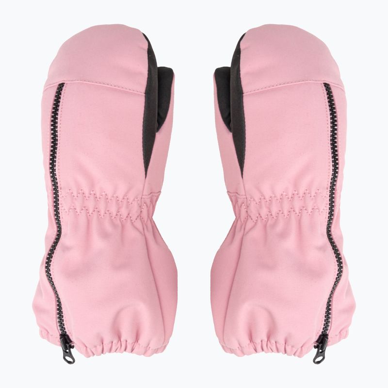 Vaikiškos slidinėjimo pirštinės Reima Tepas Mittens grey pink 3
