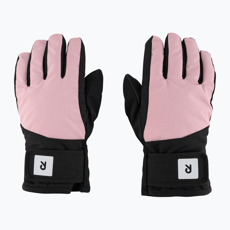 Vaikiškos slidinėjimo pirštinės Reima Hanskas grey pink 3