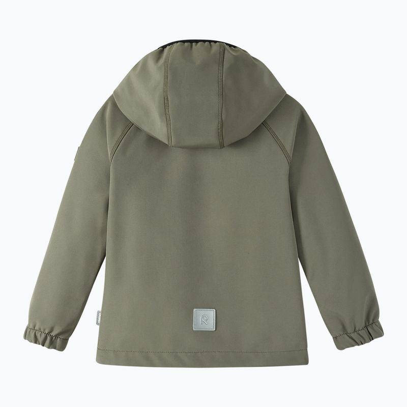 Vaikiška softshell striukė Reima Vantti greyish green 2