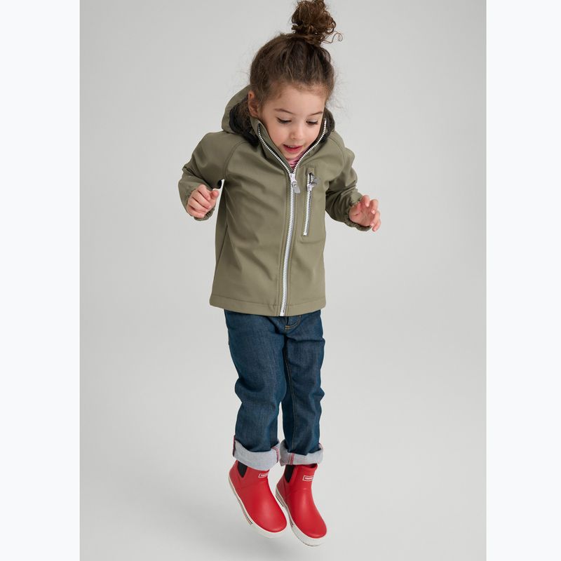 Vaikiška softshell striukė Reima Vantti greyish green 3