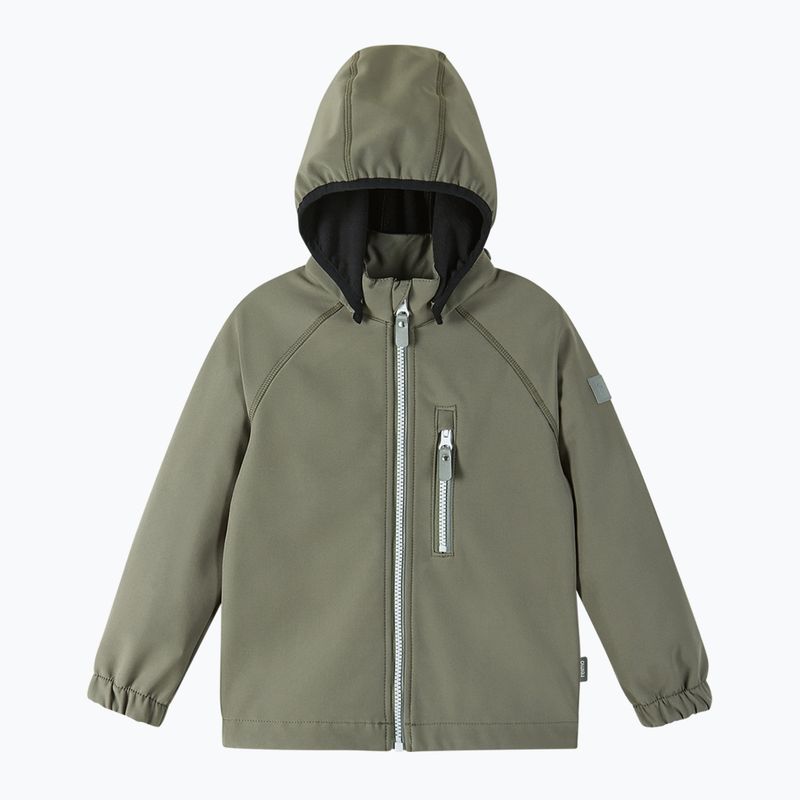 Vaikiška softshell striukė Reima Vantti greyish green 8