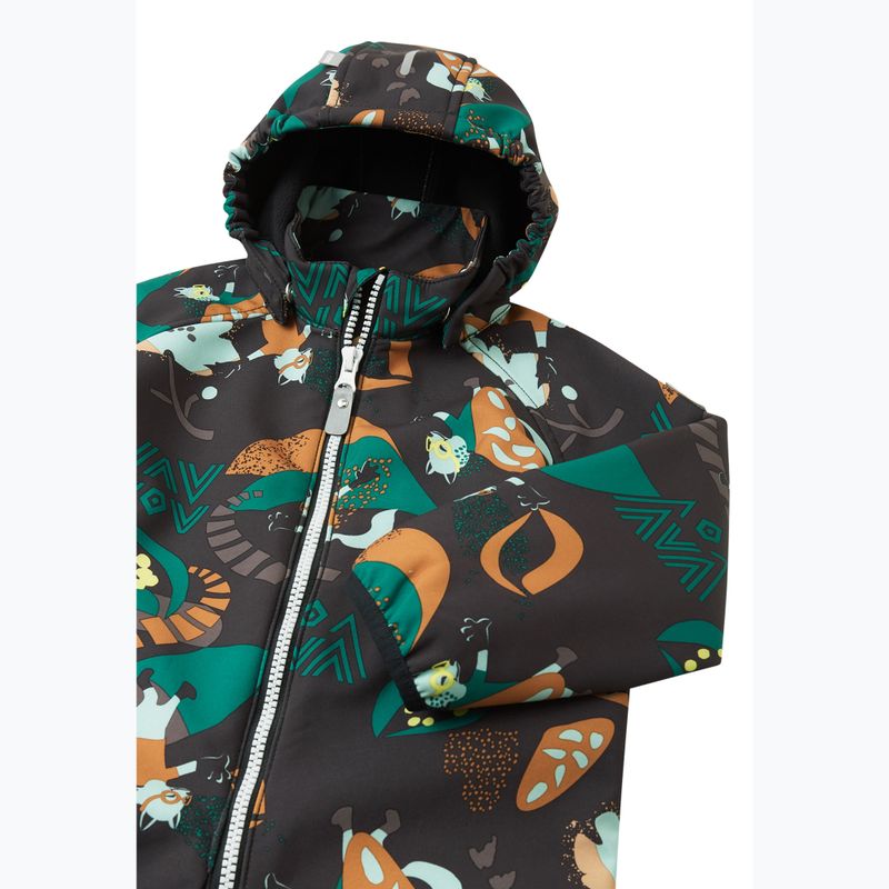 Vaikiškas softshell kombinezonas Reima Mjosa black 4