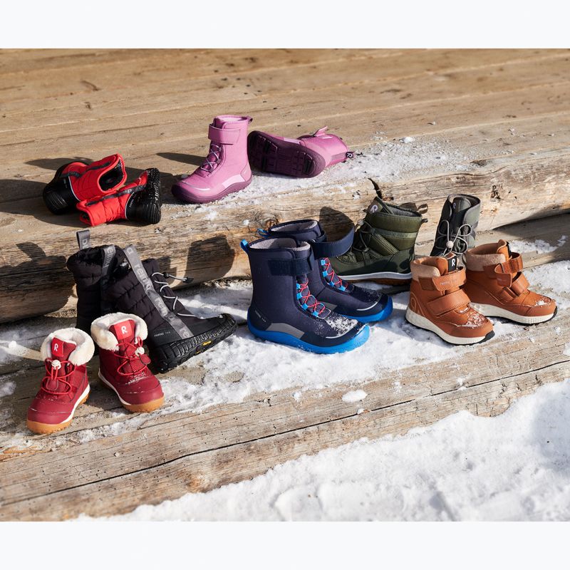 Vaikiški sniego batai Reima Hallava cinnamon brown 11