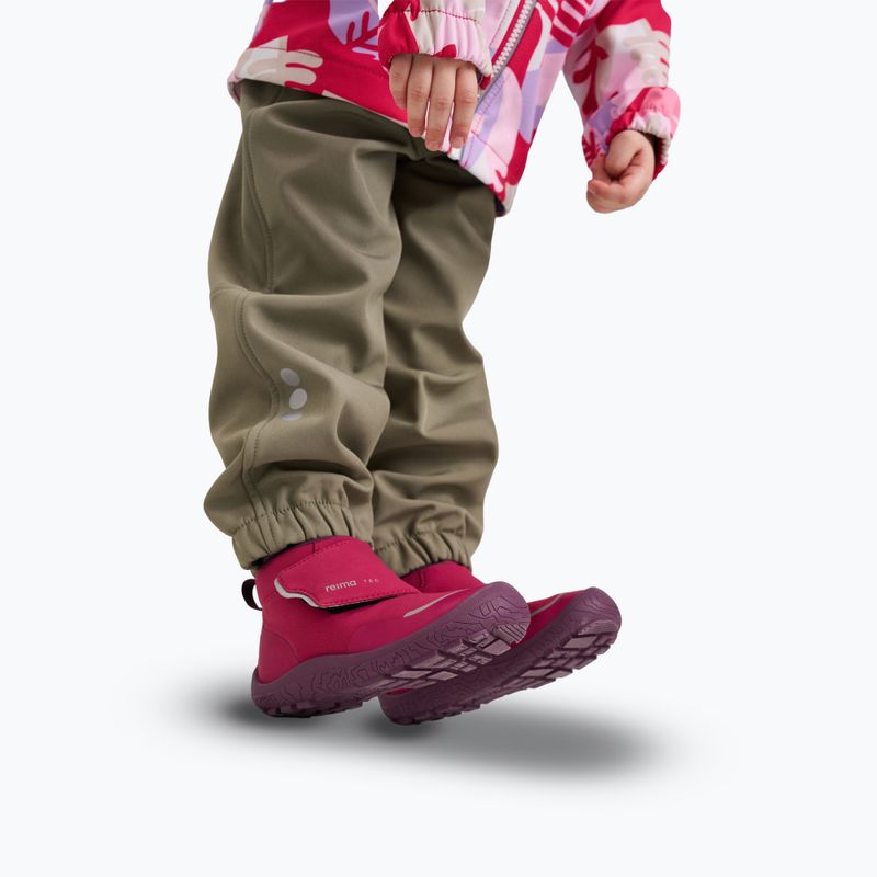 Vaikiški barefoot batai Reima Hyppii cool burgundy 11