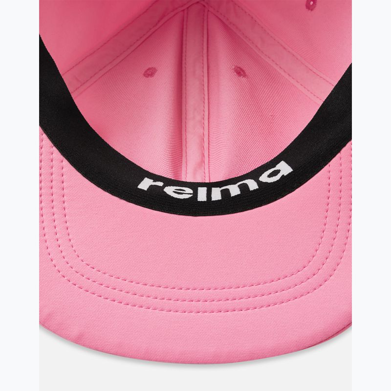 Vaikiška kepuraitė su snapeliu Reima Hytty sunset pink 5