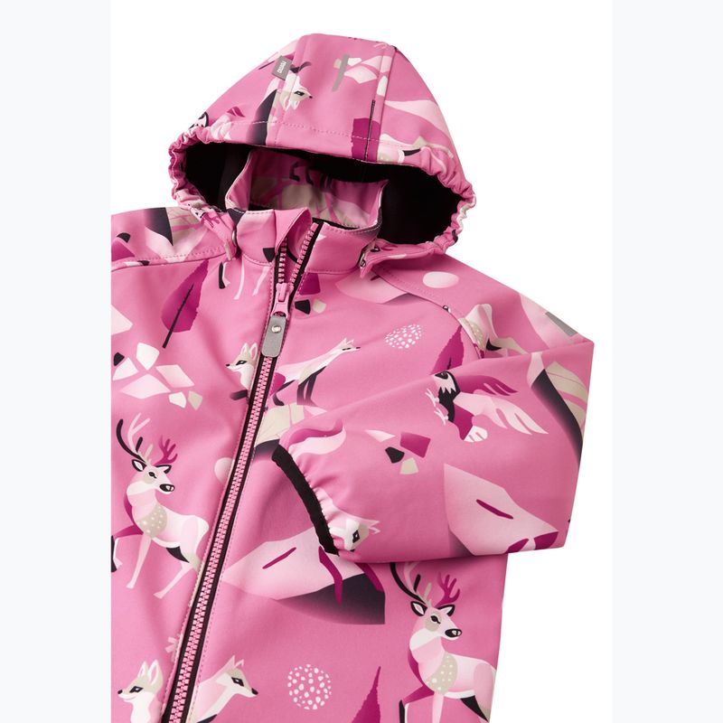Vaikiškas softshell kombinezonas Reima Mjosa soft coral 4