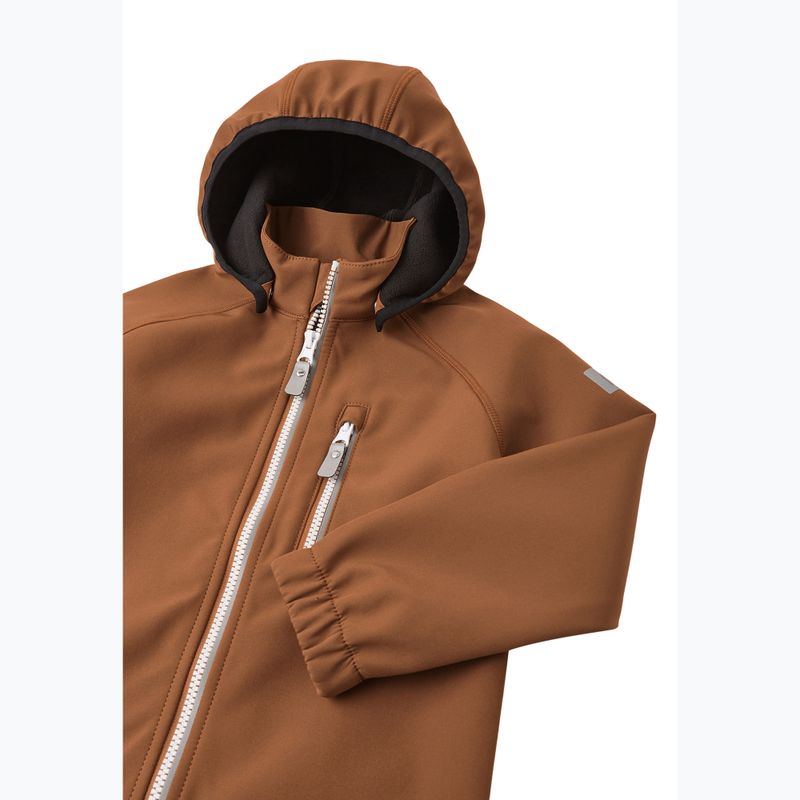 Vaikiška softshell striukė Reima Vantti cinnamon brown 4