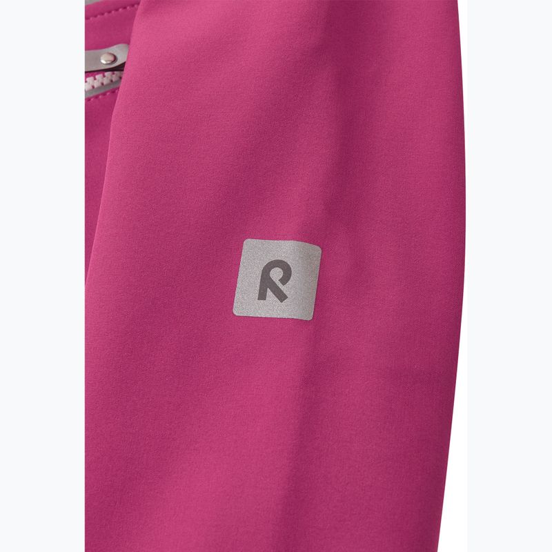 Vaikiška softshell striukė Reima Vantti rosy berry 5