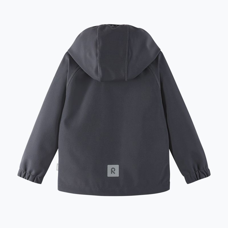 Vaikiška softshell striukė Reima Vantti soft black 2