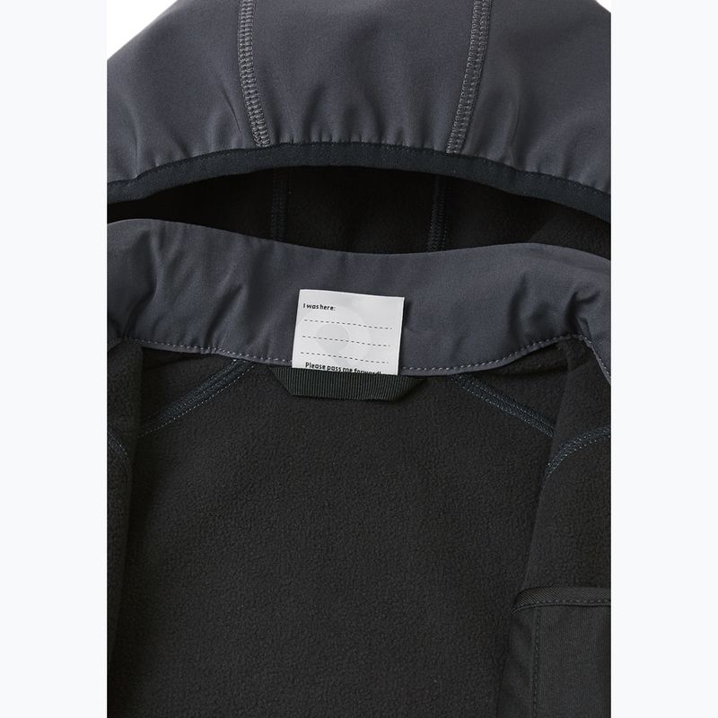 Vaikiška softshell striukė Reima Vantti soft black 4