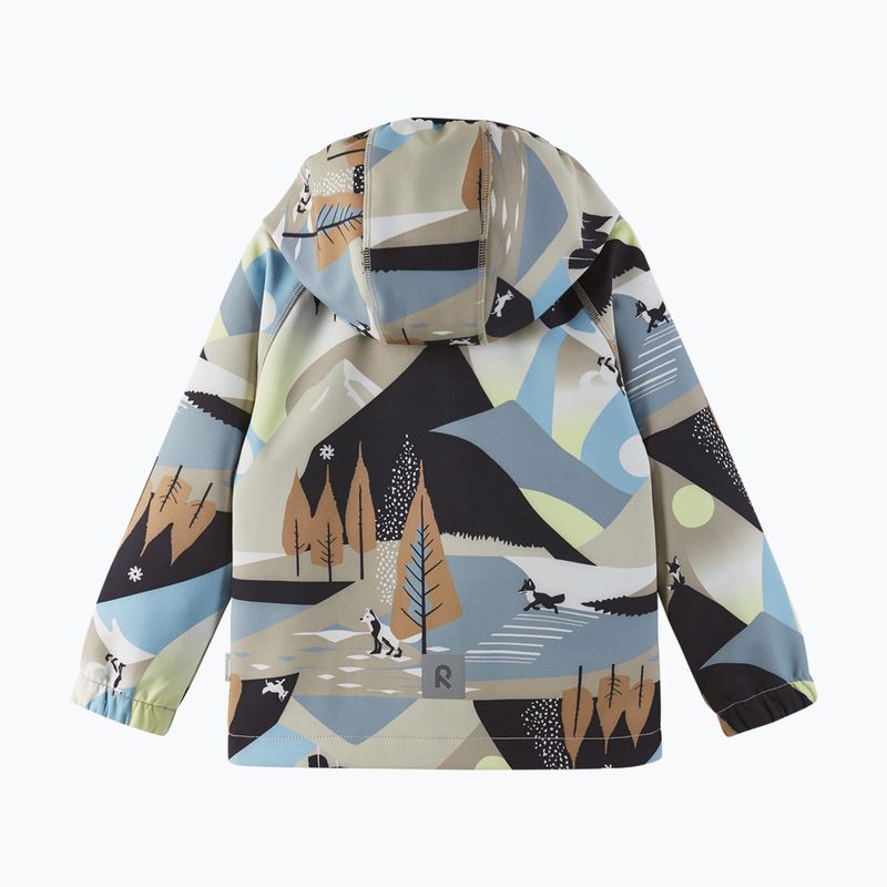 Vaikiška softshell striukė Reima Vantti earthy beige 3