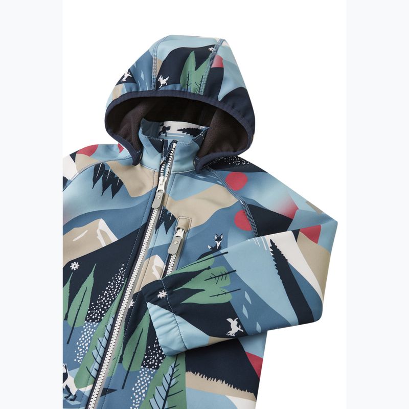 Vaikiška softshell striukė Reima Vantti blue ocean 4