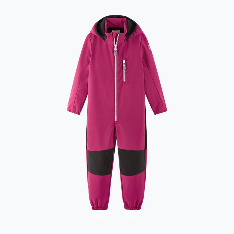 Vaikiškas softshell kombinezonas Reima Nurmes deeper rosy berry 2