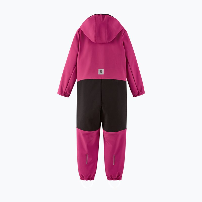 Vaikiškas softshell kombinezonas Reima Nurmes deeper rosy berry 3