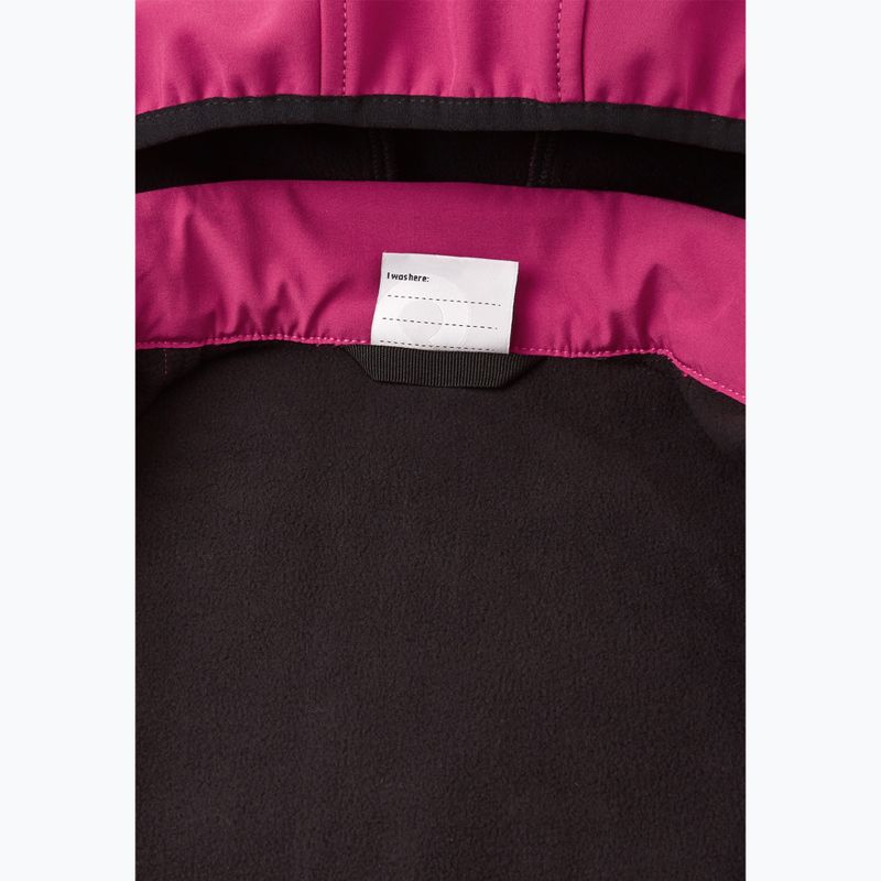 Vaikiškas softshell kombinezonas Reima Nurmes deeper rosy berry 5