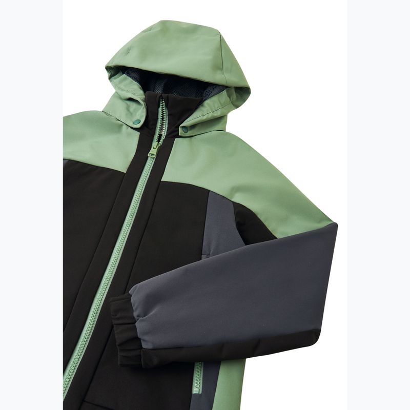 Vaikiška hibridinė striukė Reima Vaeltava green clay 4